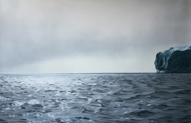 Illustration for article titled Incredible iceberg images are actually drawn with fingers